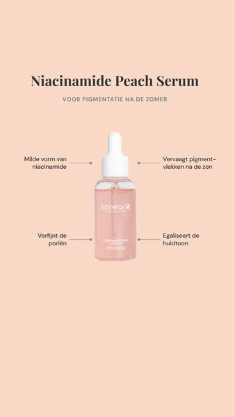 Niacinamide Peach Serum