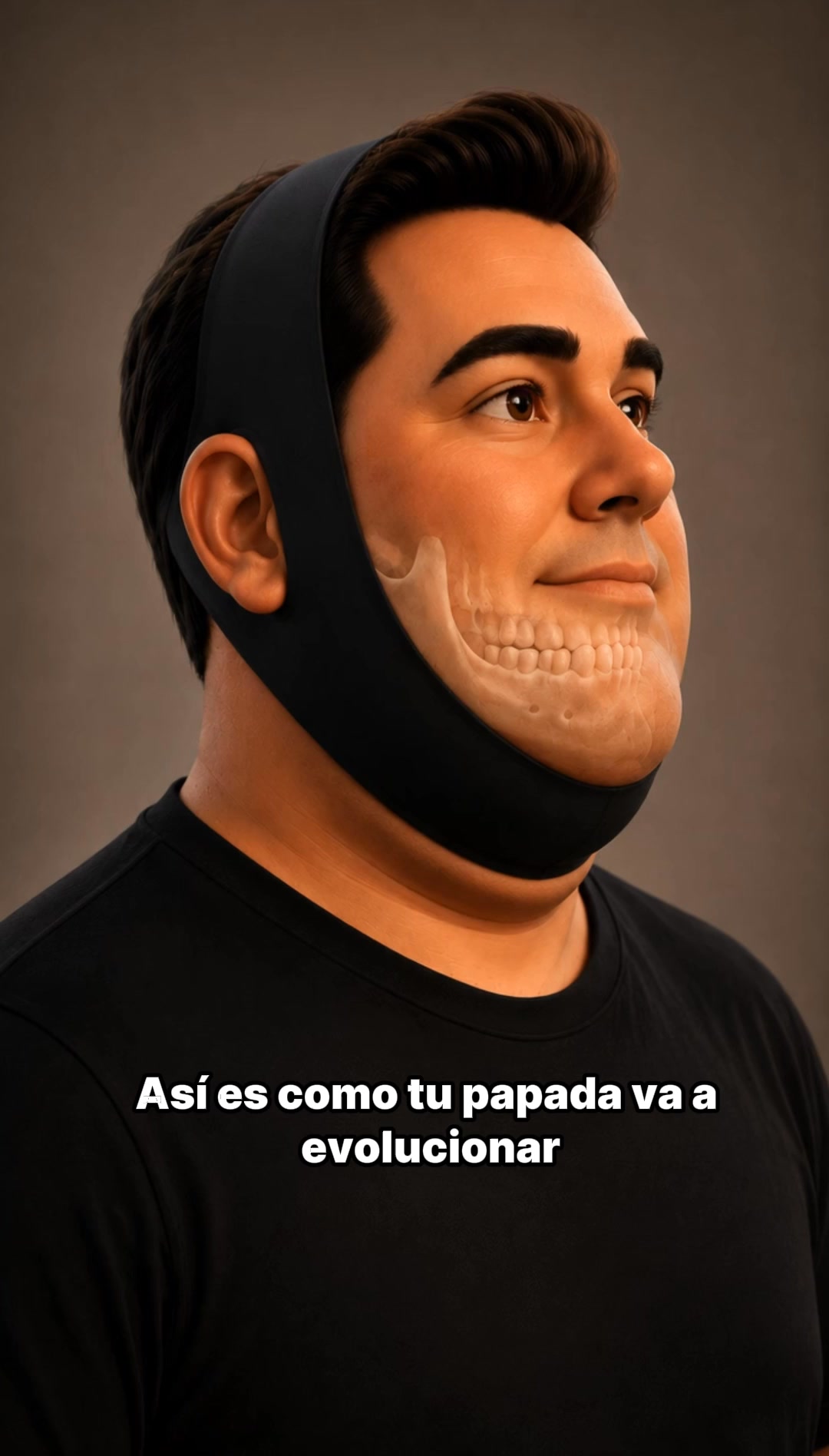 Mandíbula marcada en 10 min al día.