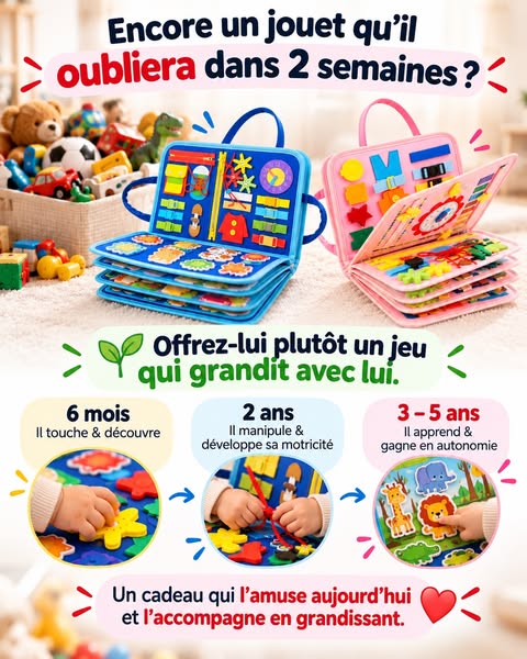 Il joue, découvre et grandit
