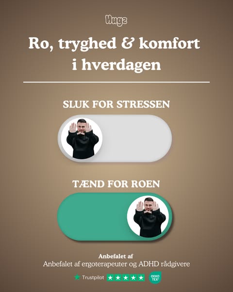 En hoodie der føles som et kram