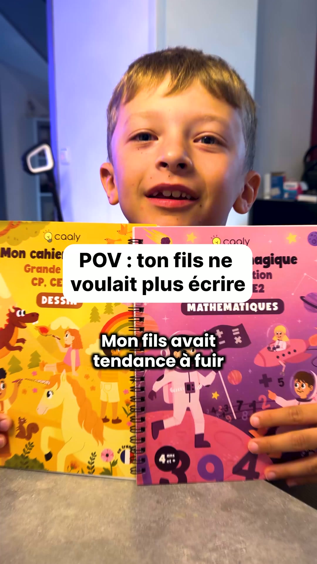 LES CAHIERS CURSIFS RAINURÉS