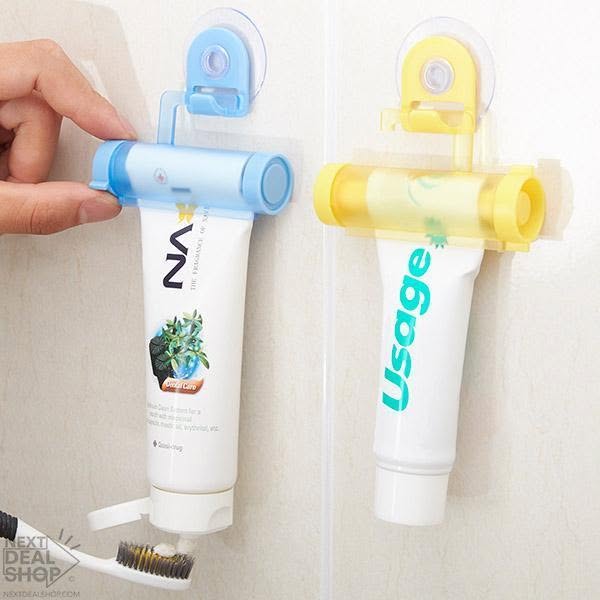 2 Pcs Easy Toothpaste Squeezer - Rolling Tube Squeezing Gadget For Bathroom