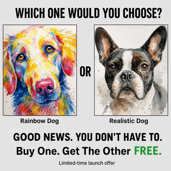 Buy One Watercolor Course Get The Other FREE