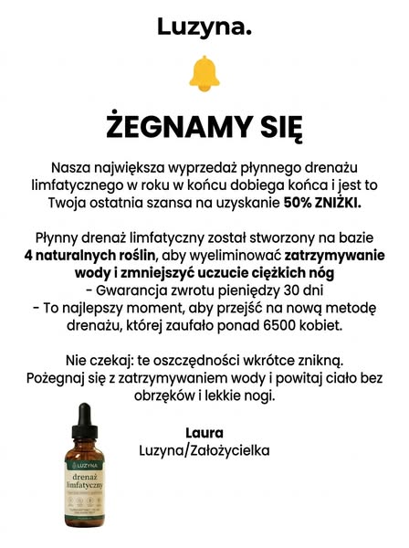 Luzyna – Drenaż Limfatyczny