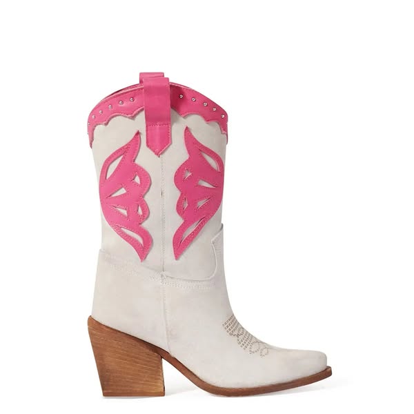 Stivaletti Texani Jenna Fucsia