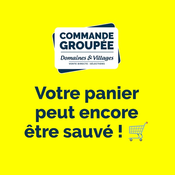 Votre panier vous attend !