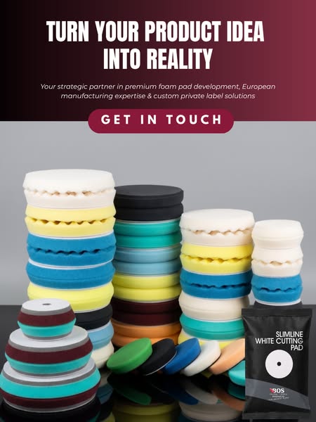 Build a polishing pad range under your own brand.