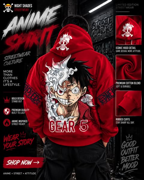 One Piece Hoodie-AnimeClothe