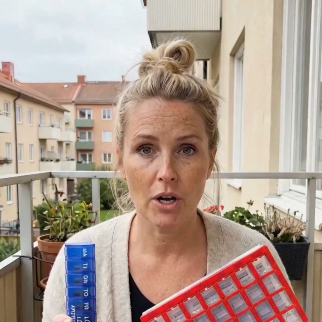 Smart Dose™ – Wöchentliche Pillendose aus Metall mit 7 Fächern