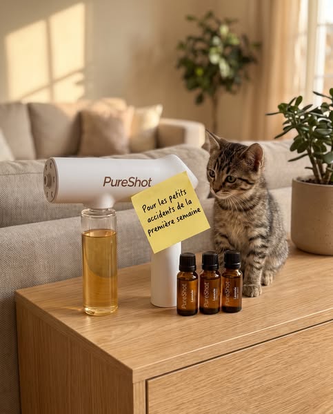 Élimine vite les odeurs de chien et chat !