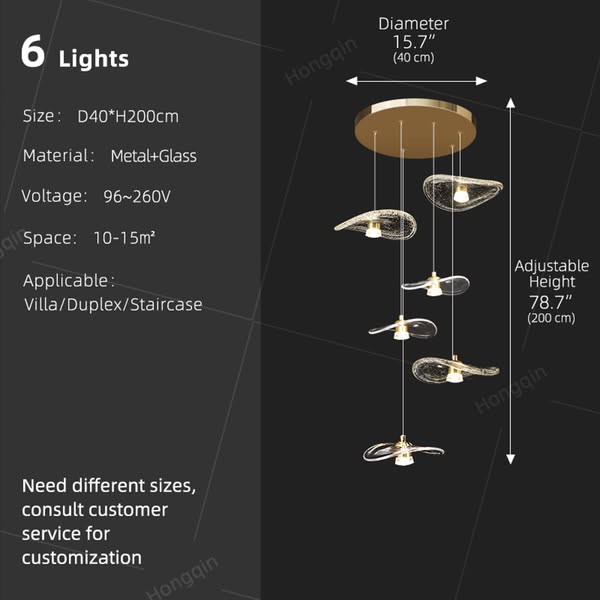 Hongqin Lighting Co., Ltd. Chandelier