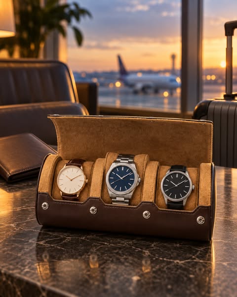 Drie horloges. Eén verzorgde plek.