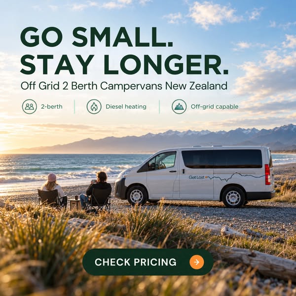 Get Lost in NZ Campervan Hire | View Pricing Online