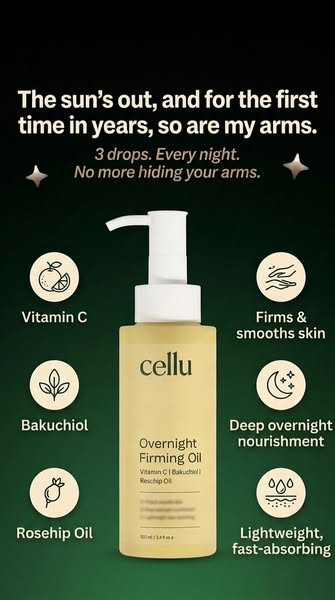 FINAL 200 BOTTLES. Overnight Firming Oil is almost sold out