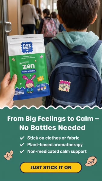 Sticker Power for Peaceful Moments! Zenpatch Calms Moods Naturally