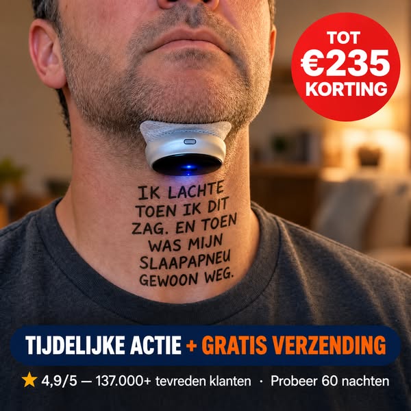 Pak slaapapneu bij de oorzaak aan Probeer het 60 nachten. Niet tevreden? Dan betaal je niets.