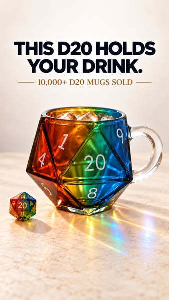 Game Night Ends. The D20 Stays.