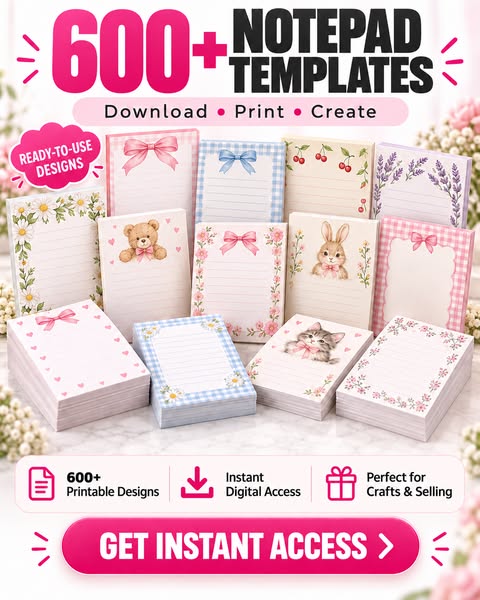Download, Print, Create & Sell