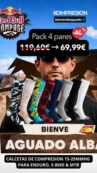 Protege tus piernas en cada bajada
