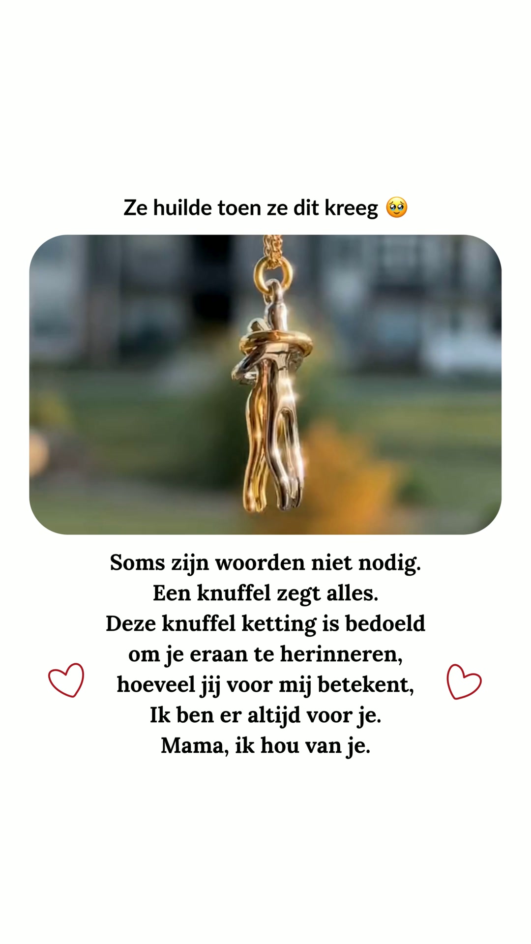 Koppel Knuffel Ketting