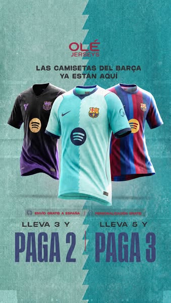 Más Barça, más camisetas