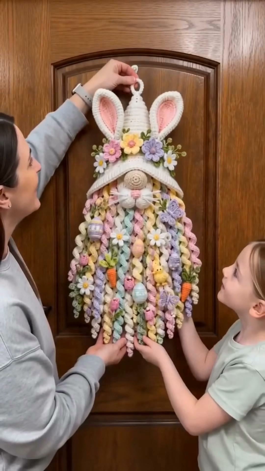 DIY Seasonal 3D Crochet Door Hanger Kit Collection | Coordinated Yarn, Filling, Accessories & Step-by-Step Instructions Included