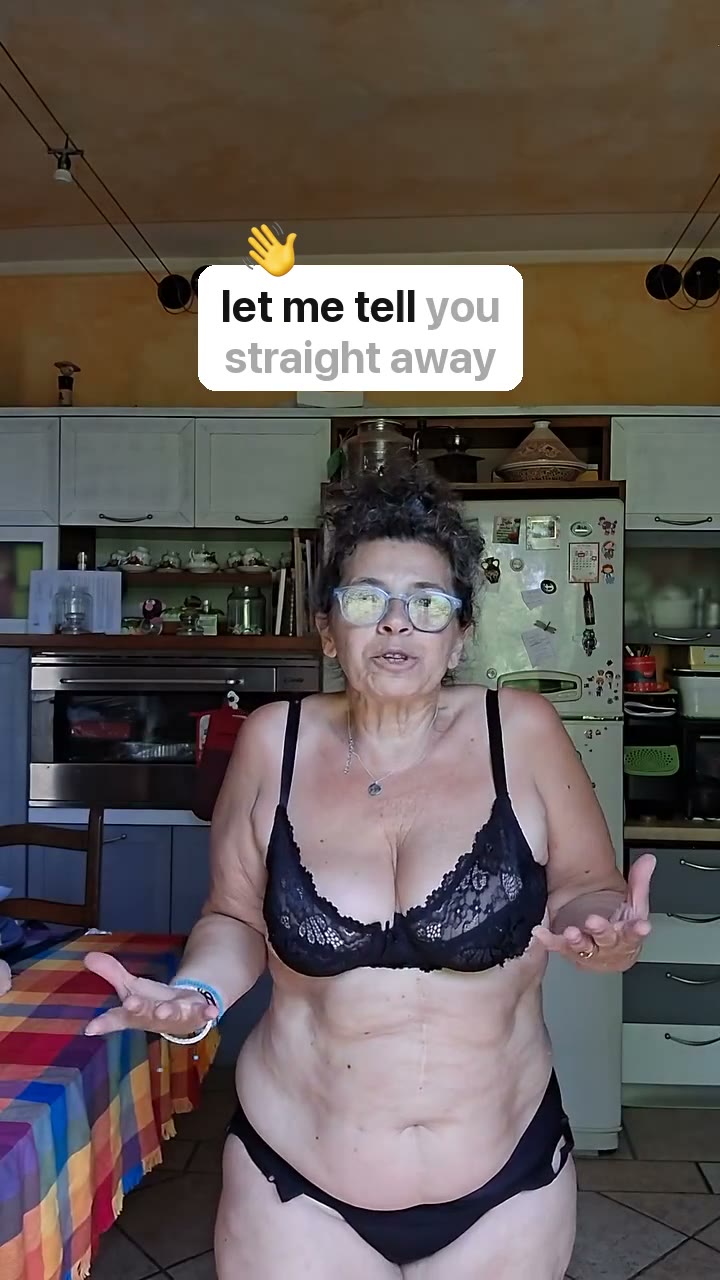 57, two children, and she found her waist again.