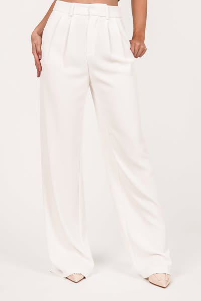 Dames pantalon wit - Laure