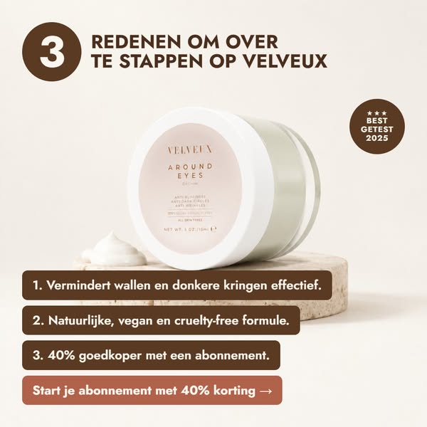 De oogverstrakker voor jouw oogzakken!