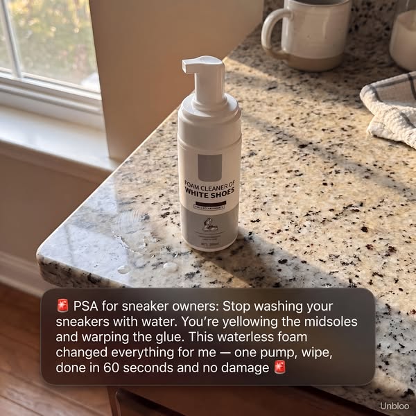 PSA: Stop Cleaning Sneakers With Water