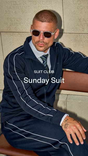 Komfort møder stil | Udforsk The Sunday Suit