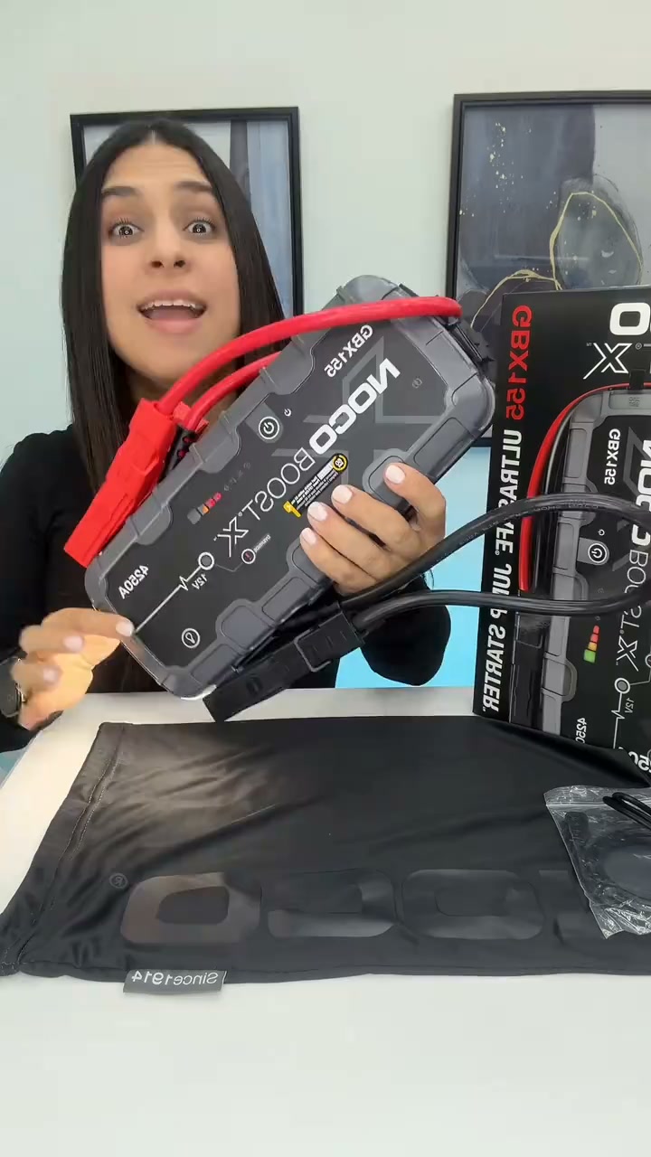 GBX155 Jump Starter – 4250A. Starts 10L Gas. 8L Diesel.