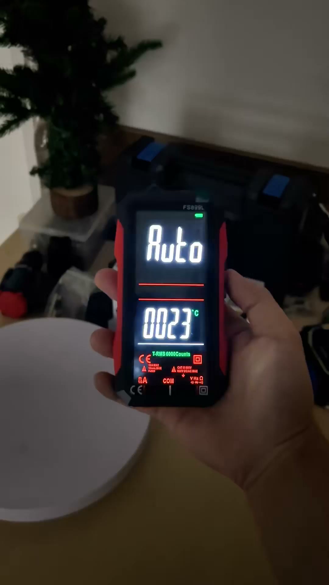 USB Rechargeable Digital Multimeter