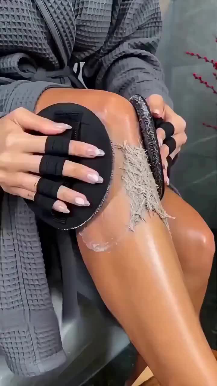 Brosse de Douche en Silicone Souple, Brosse de Bain Exfoliante Douce pour Tous Types de Peau