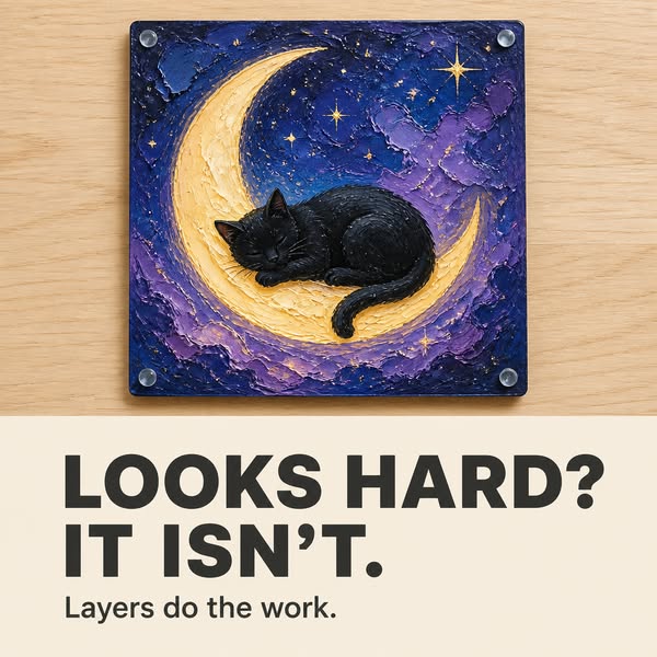 Learn The Modern Art Of Painting Dreamy Acrylic Cats
