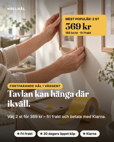 Mest populär: 2 st 369 kr