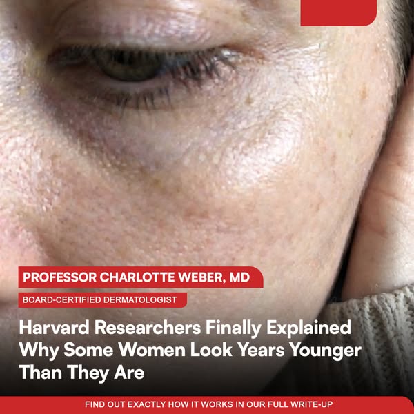 Harvard Researchers Finally Explained Why Some Women Look Years Younger Than They Are