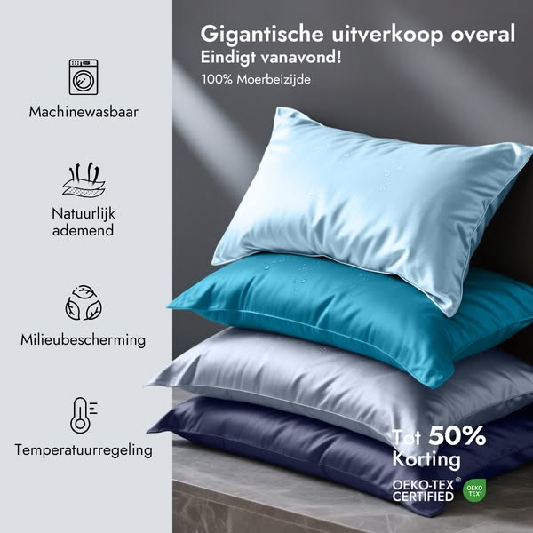 Laatste opruiming: Luxe zijde, halve prijs!