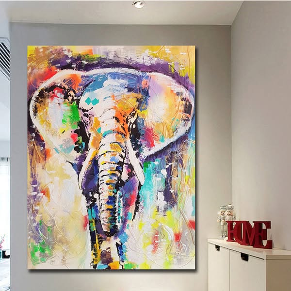 Toile - Elephant Pride