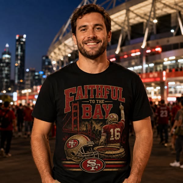 San Francisco 49ers Faithful Gold Tee