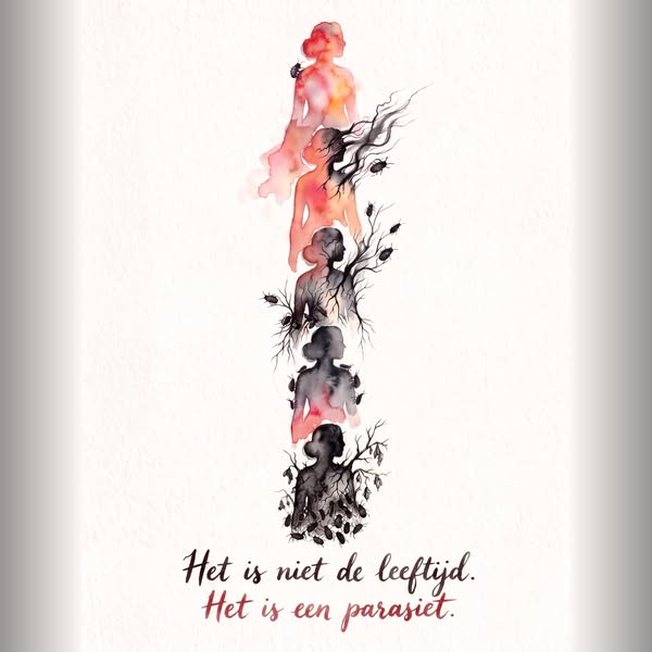 Het is geen burnout. Het is een parasiet.