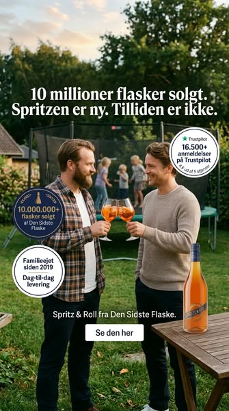 Klar til spritz? Kun 45 kr.