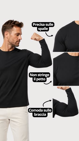 La tua T-shirt valorizza davvero il tuo fisico?