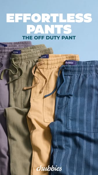 Off Duty Pants Go with the Flow