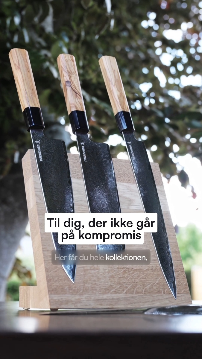 Tid til at opgradere? Køb knive der holder hele livet