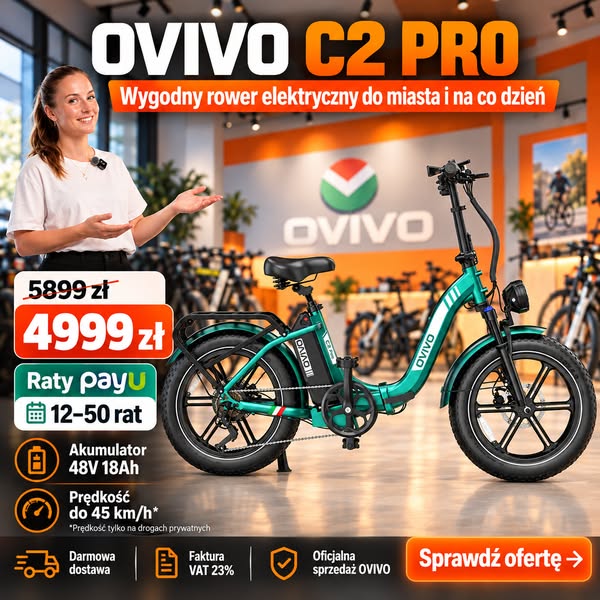 OVIVO C2 Pro – tylko 4999 zł!