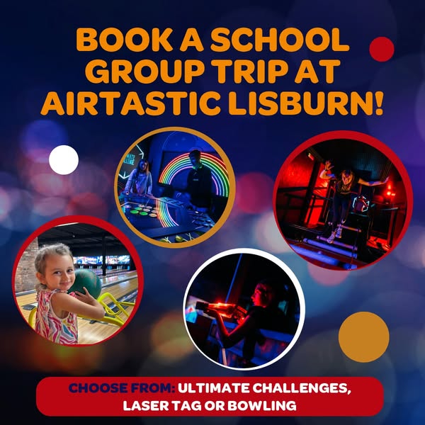 Book A School Group at Airtastic Lisburn!