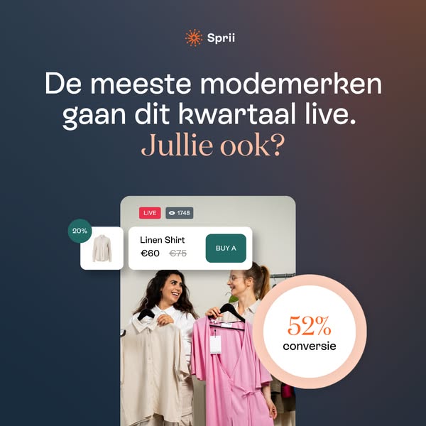 Ben jij de laatste die live gaat?