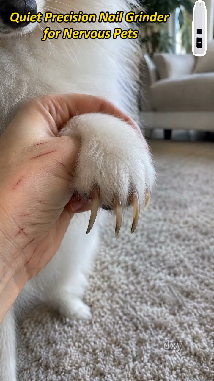 Electric Pet Nail Grinder with LED Power Display
