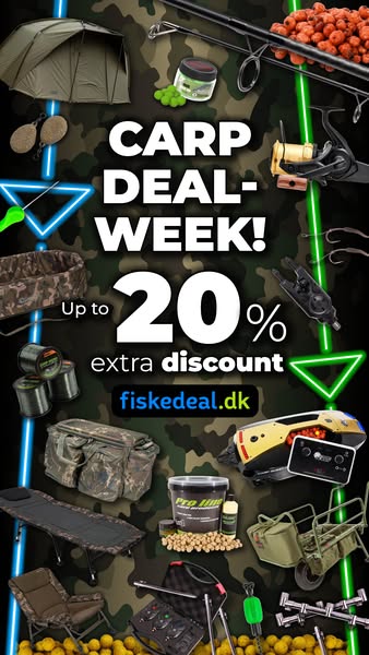 Carp promotion week — up to 20% off!